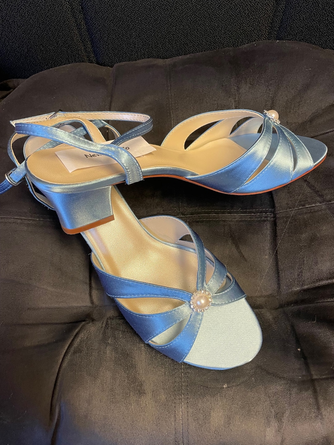 dusty blue shoes womens