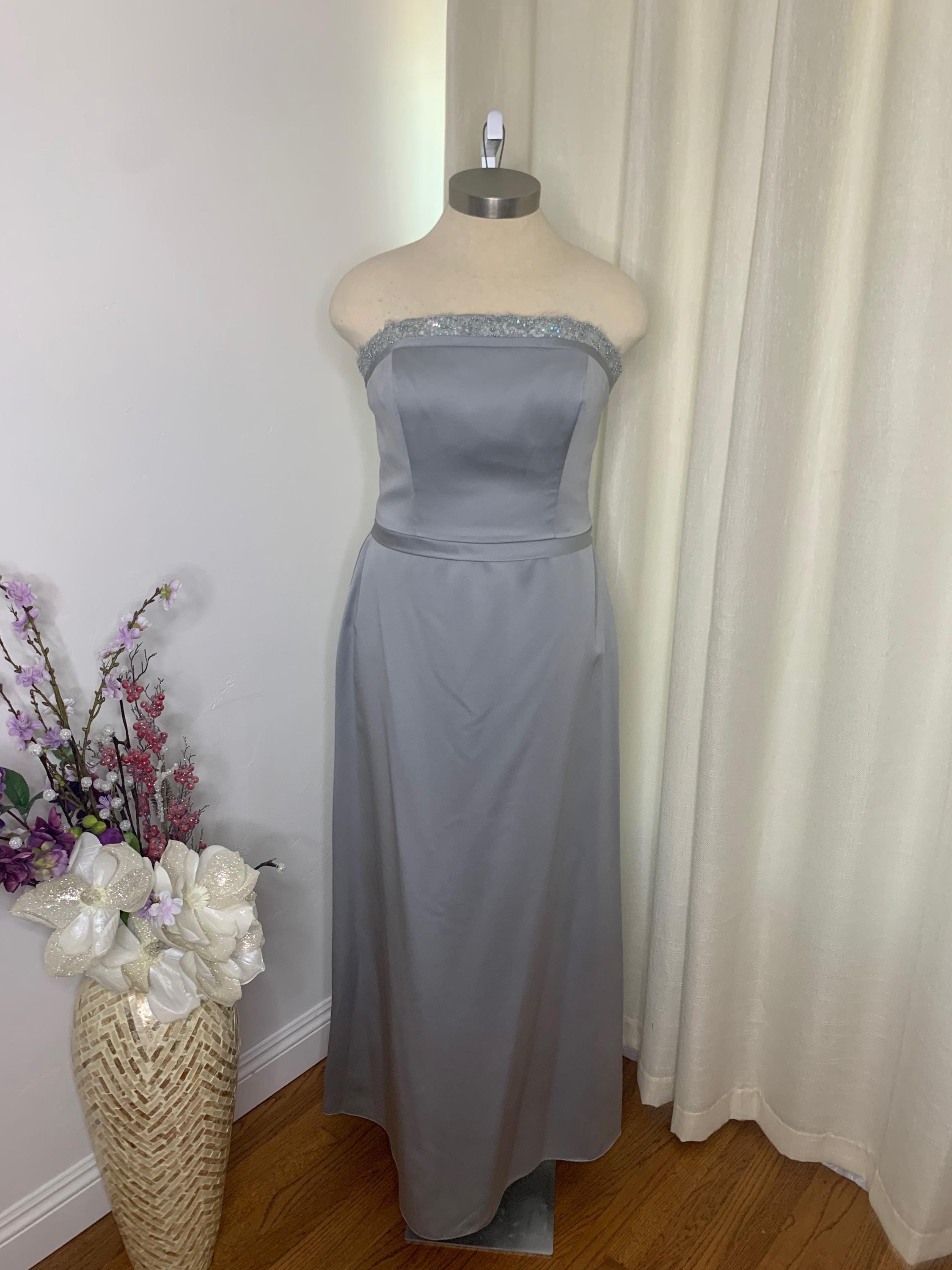 dove grey dress Dove Gray Lace Mini Dress - Elopement Outfit main image 0