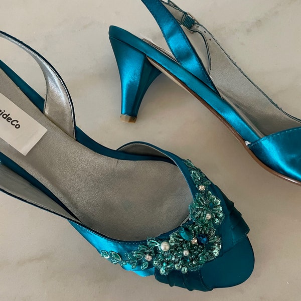 Peacock Heels - Etsy