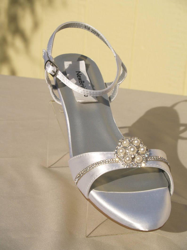 one inch wedding shoes