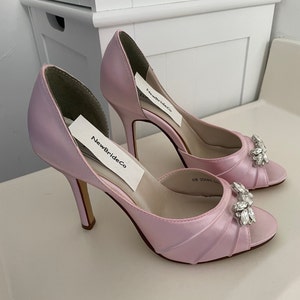Dusky pink stilettos best sale