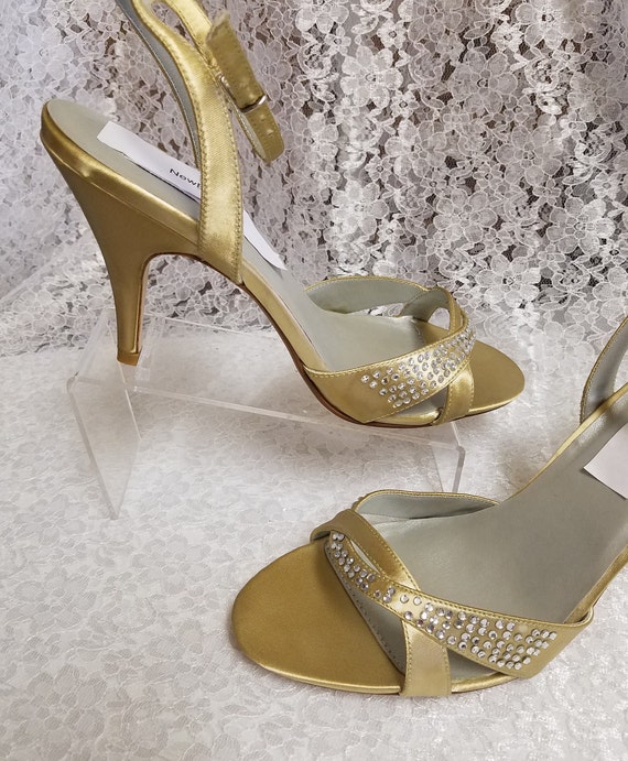 Social Club Platform Heels - Gold | Fashion Nova, Shoes | Fashion Nova