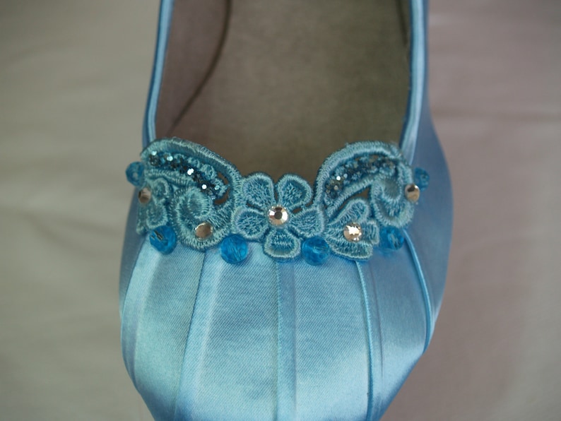 something blue flats