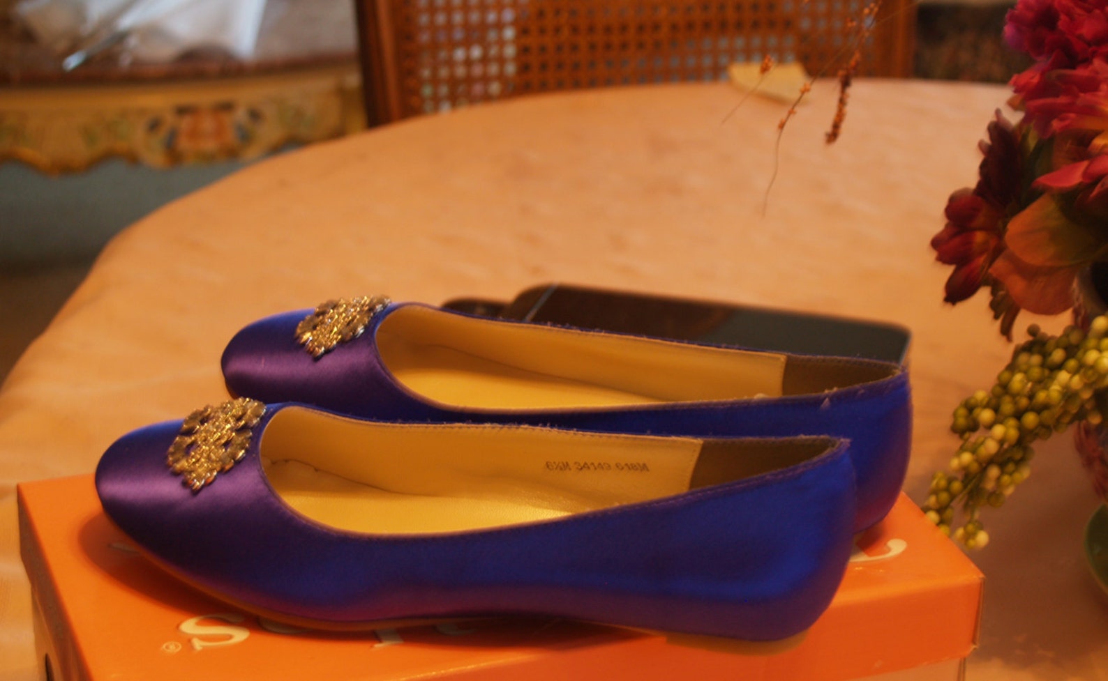 wedding flat shoes purple with brooch - deep purple flats plus 200 colors,non slip white satin ballet style slipper flats, bling wedding flat shoes purple with brooch - deep purple flats plus 200 colors,non slip white satin ballet style slipper flats, bling