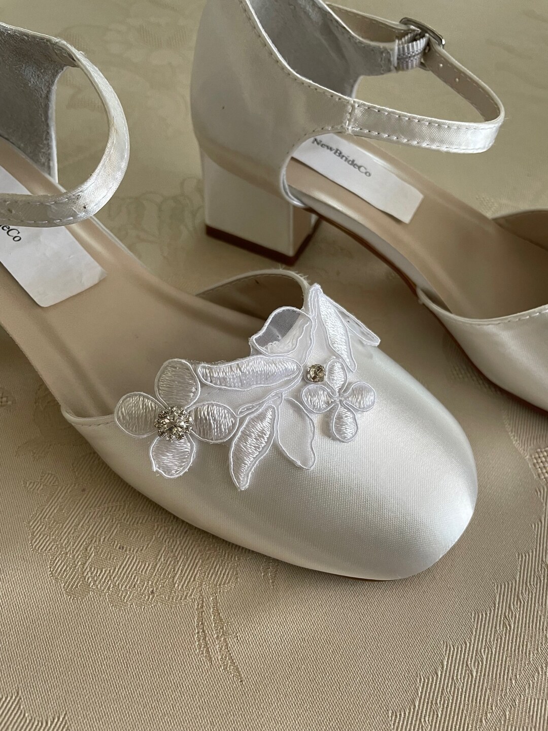 First communion store shoes ivory