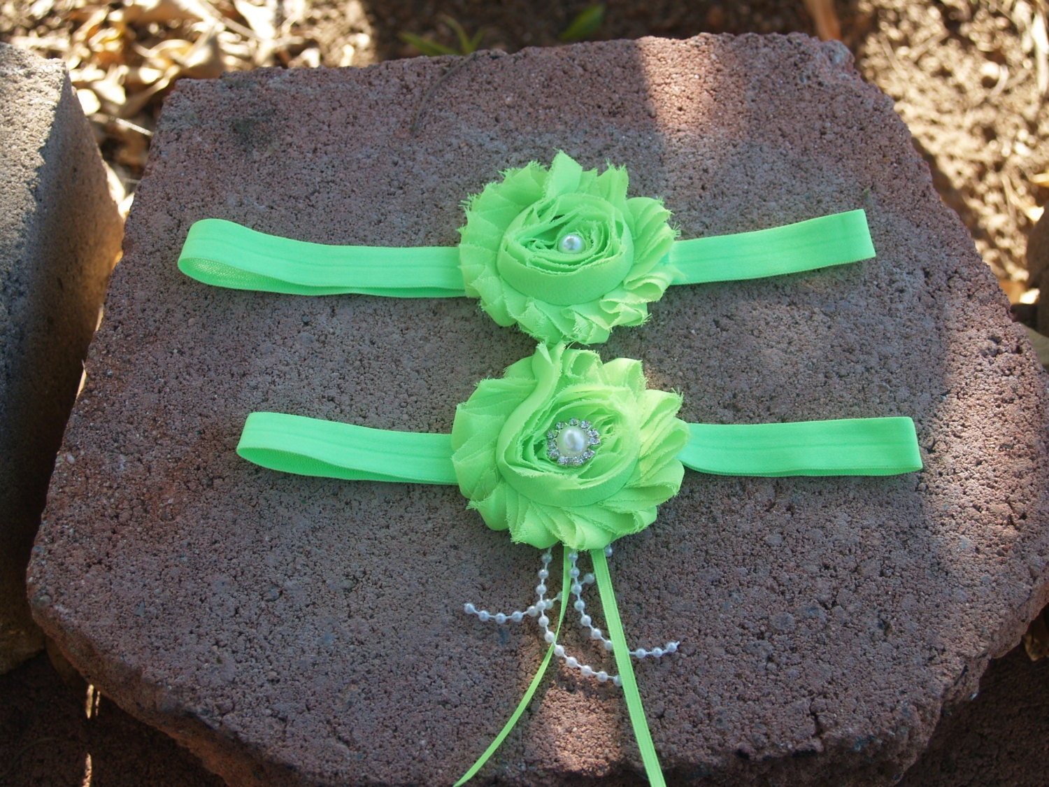 Neon Green Garter