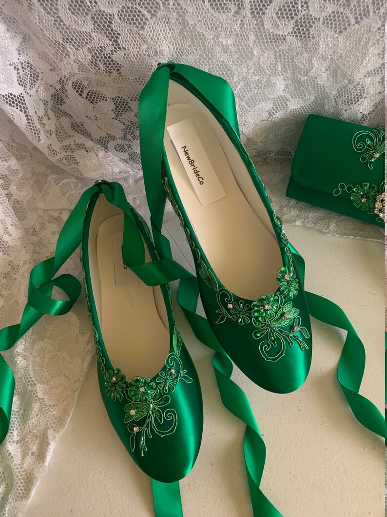 clear flats with rhinestones