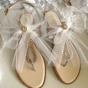 Beach Wedding Gold Sandals, Beach wedding Champagne Sandals, Destination Wedding gold Sandals, Sandals Gold dazzling