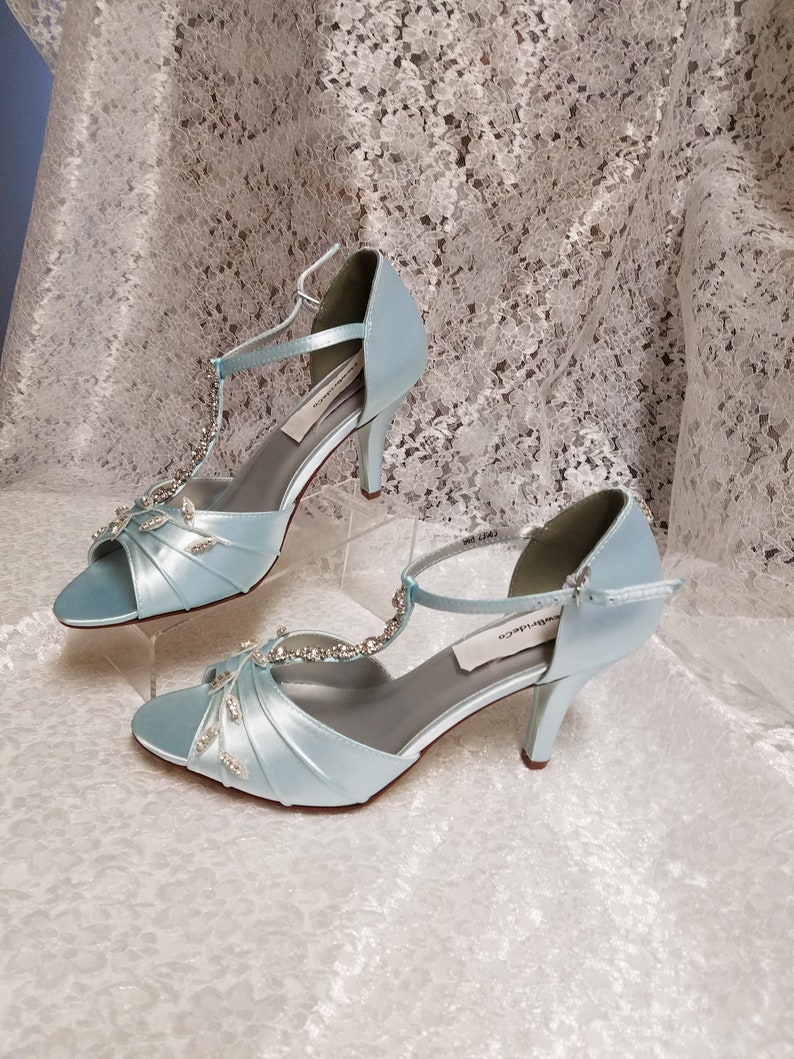 powder blue shoes ladies