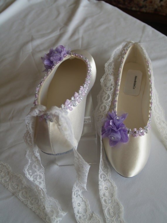wedding flats ivory