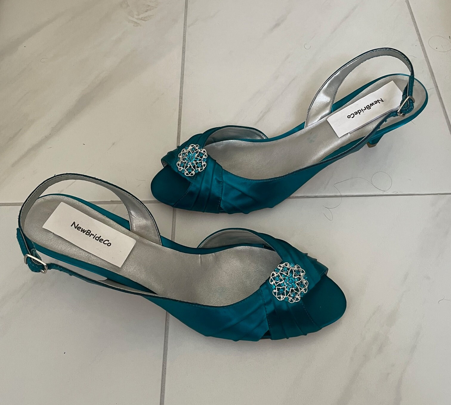 In Touch Footwear Fountain of Truth Heel in Dusty Blue | Blue wedding  shoes, Blue wedding shoes low heel, Vintage heels