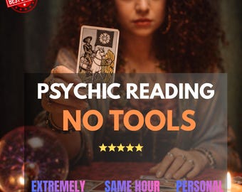 Paranormaal lezen zonder hulpmiddelen, nauwkeurig intuïtief lezen, eerlijke antwoorden tarotalternatief, liefde en toekomstinzicht, lezen op dezelfde dag