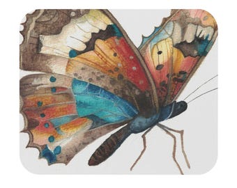Podkładka pod myszkę Butterfly Wings Watercolor (prostokąt)