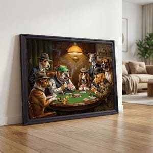 Dogs Playing Poker Tapestry - Etsy