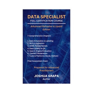 Curso completo de certificación de especialista en datos