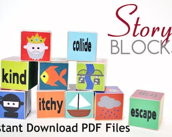 PDF Printable DIY Story Blocks