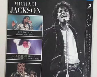Blu-ray-muziekconcert Michael Jackson 3 Tour Collection - Bad, Dangerous, HIStory Live - 3 schijven 1080P HD nieuwe verzegelde boxset regiovrij