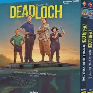 Deadloch Season 1-2 Series 4-Disc New Sealed Box Set