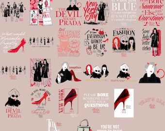Bundle The Devil Wears Prada That's All Miranda Priestly Bold Text png