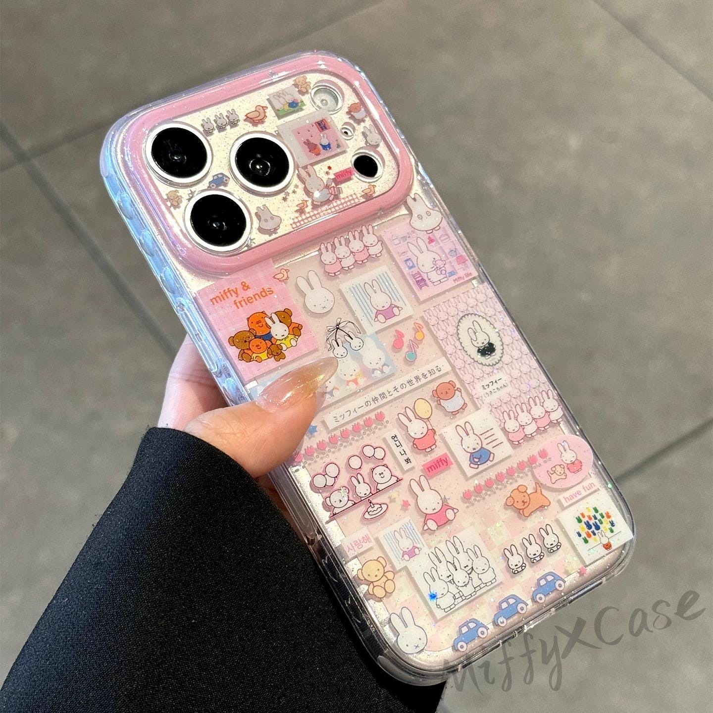 Miffy Pink Phone Case / iPhone 17 Pro Max Case / iPhone 17 Pro