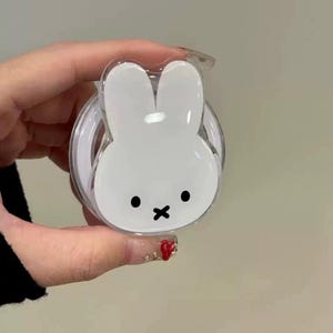 Miffy Minimalistische MagSafe Handyhülle / iPhone 17 Pro Max Hülle / Magnetischer Handyständer / iPhone 17 Pro Hülle / iPhone 17 Hülle Magnetic Stand Only
