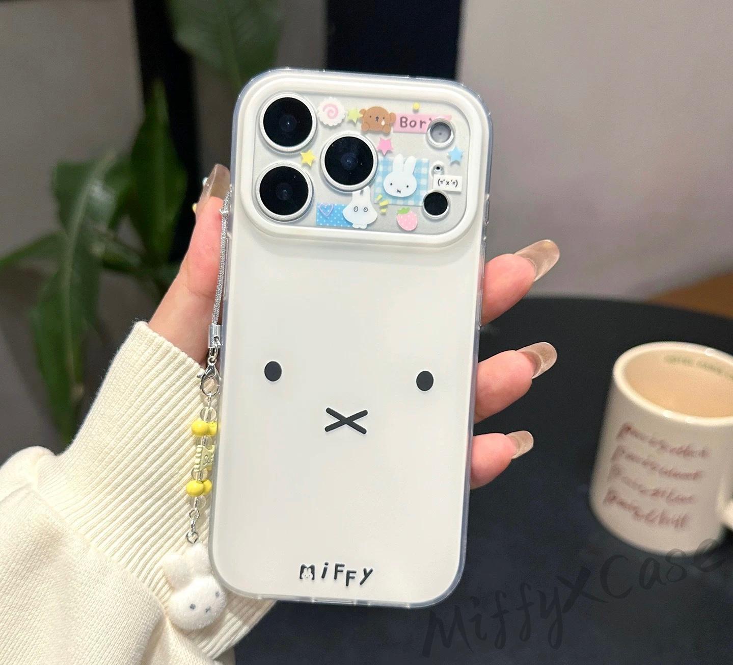 Miffy Phone Case / iPhone 17 Pro Max Case / Matte Soft Silicone