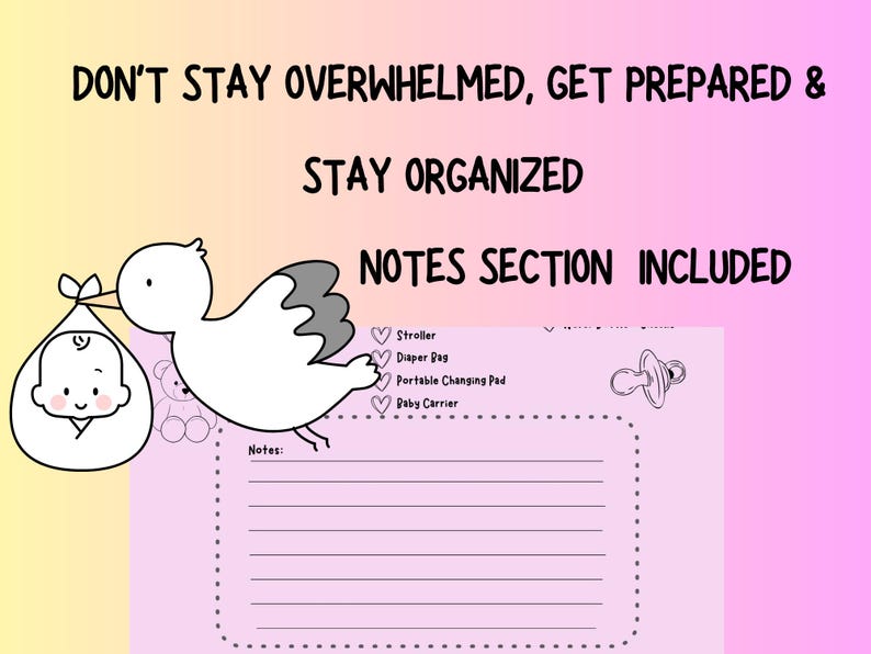 New Baby Essentials Checklist | Minimalist Newborn Must-haves (PDF ...