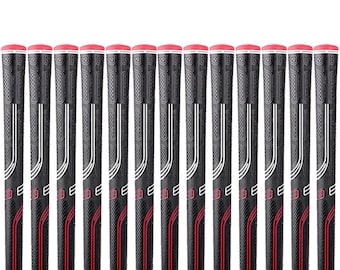 13Pcs CP2 Golf Grips – High-Tack Rubber – Standard / Midsize / Oversize – 60R Calib