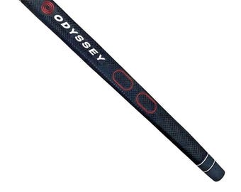 3Pcs New Odyssey Tour Only BLACK Pro Pistol Rubber Putter Grip ( Black & Red ) 73g