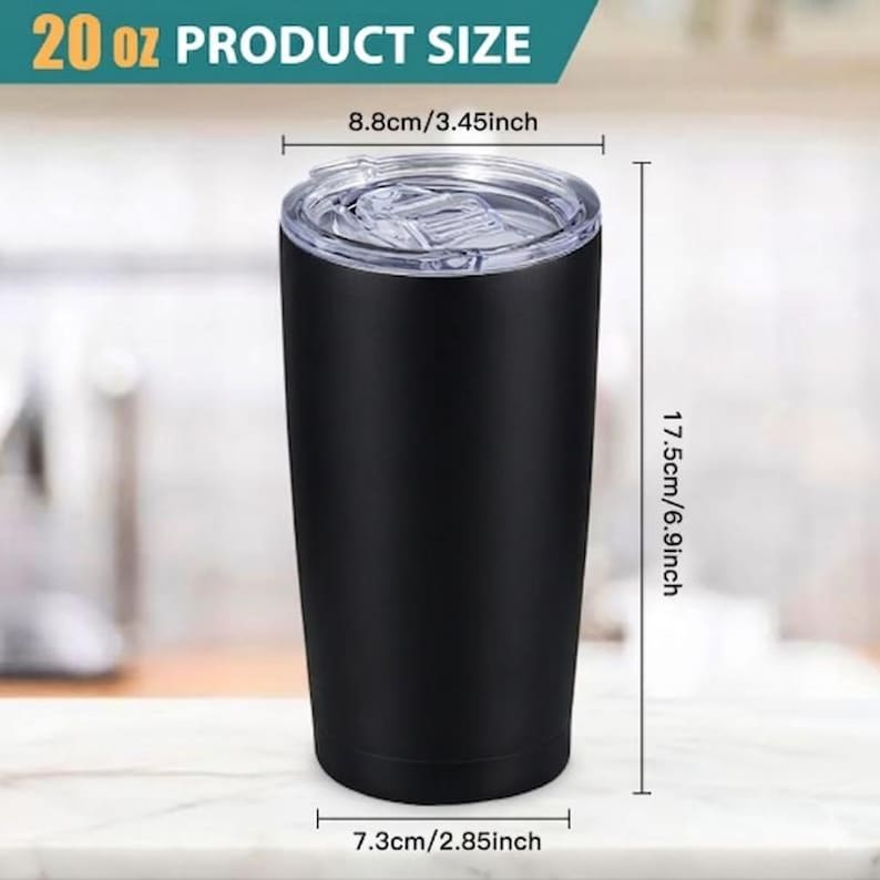 Horror Icons Stanley Tumbler 20oz 40oz – Engraved Halloween Cup, Insulated Travel Mug with Handle, Spooky Gift for Him Her Bild 8