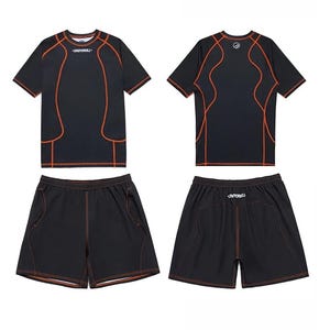 TVT002 Shoyoroll Rash Guard SS And Loos Short Bjj No Gi Uniform Competitor