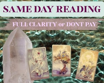 AVAILABLE NOW| Same Day | Yes / No Tarot Reading with Guidance