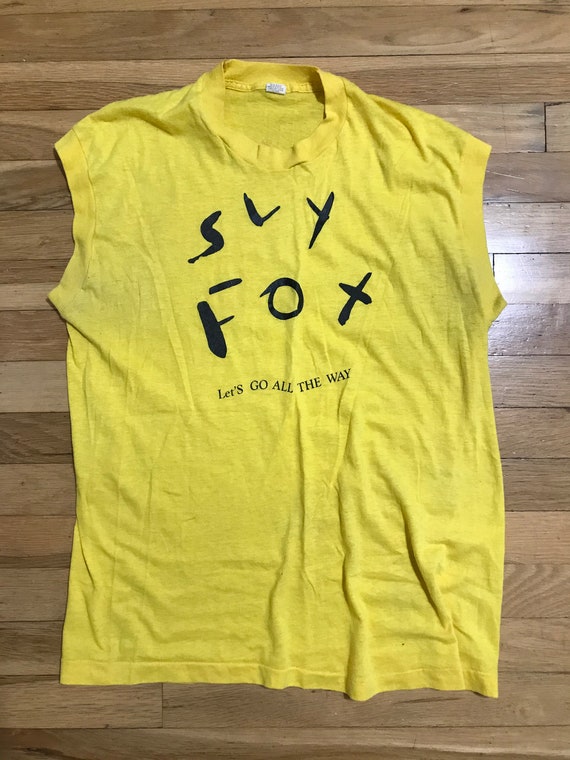 Vintage Sly Fox Band Tshirt