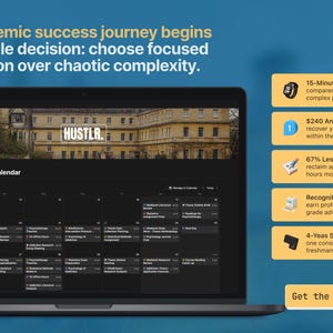 The Student OS — Ultimate Notion Productivity System for College | Academic Planner & Skills Tracker image 6