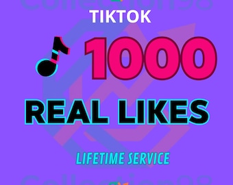 1000 TikTok-Likes | Schnelle Lieferung | Steigere die Video-Interaktion