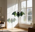 Stained Glass Green Bat Sun Catcher Glass Bat Window Decor Spooky Stained Ornament Halloween Bat Sun Catcher Home Decor Mother's Day Gift product logo