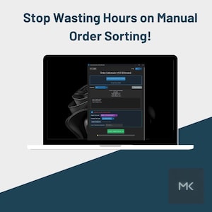 Séparateur de commandes Excel, outil de masquage des e-mails RGPD | Logiciel de logistique de commerce électronique (MK Order Automator)