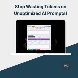 MK AI Prompt Optimizer | Otimizador de Tokens, Minificador de Código para ChatGPT, Claude (Software)