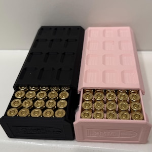 9MM Portable Ammo Case - Stackable- Durable