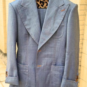 70s blue suit - Etsy 日本