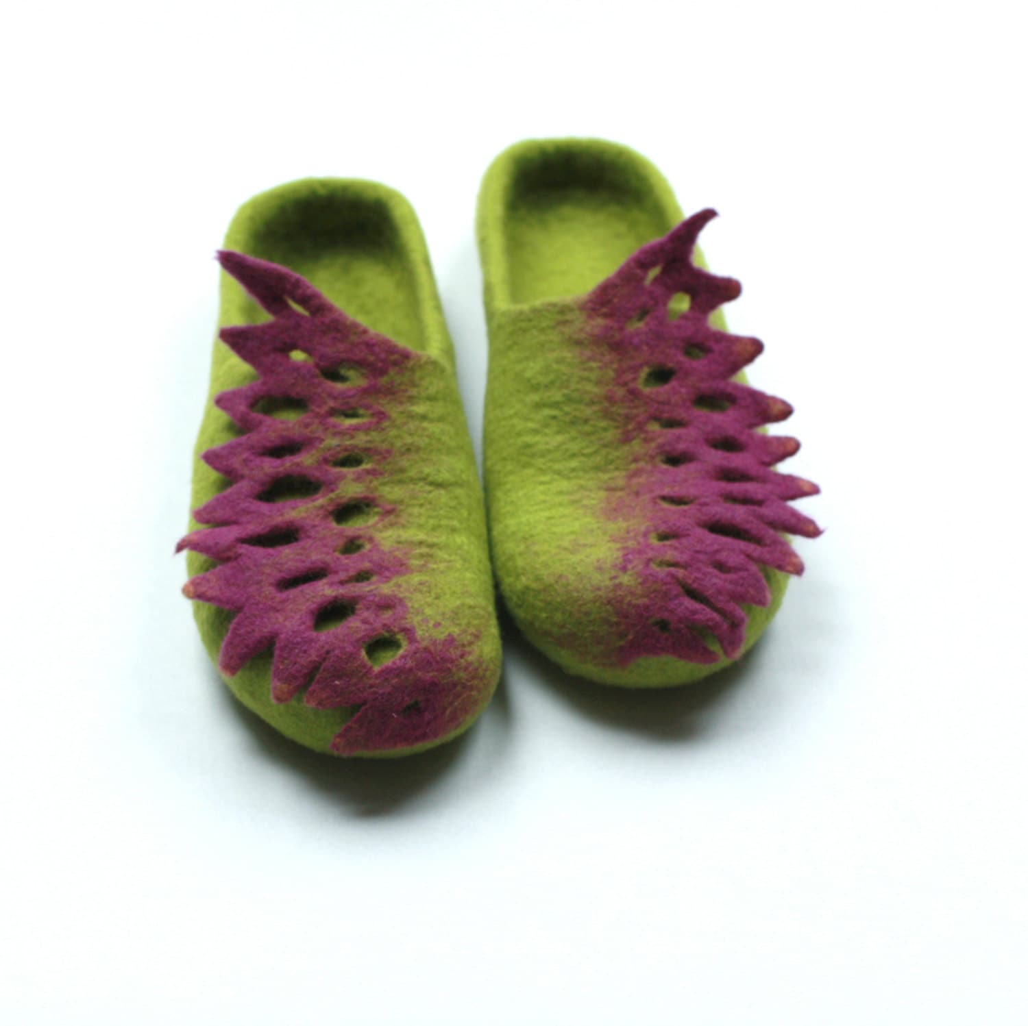 felted clogs