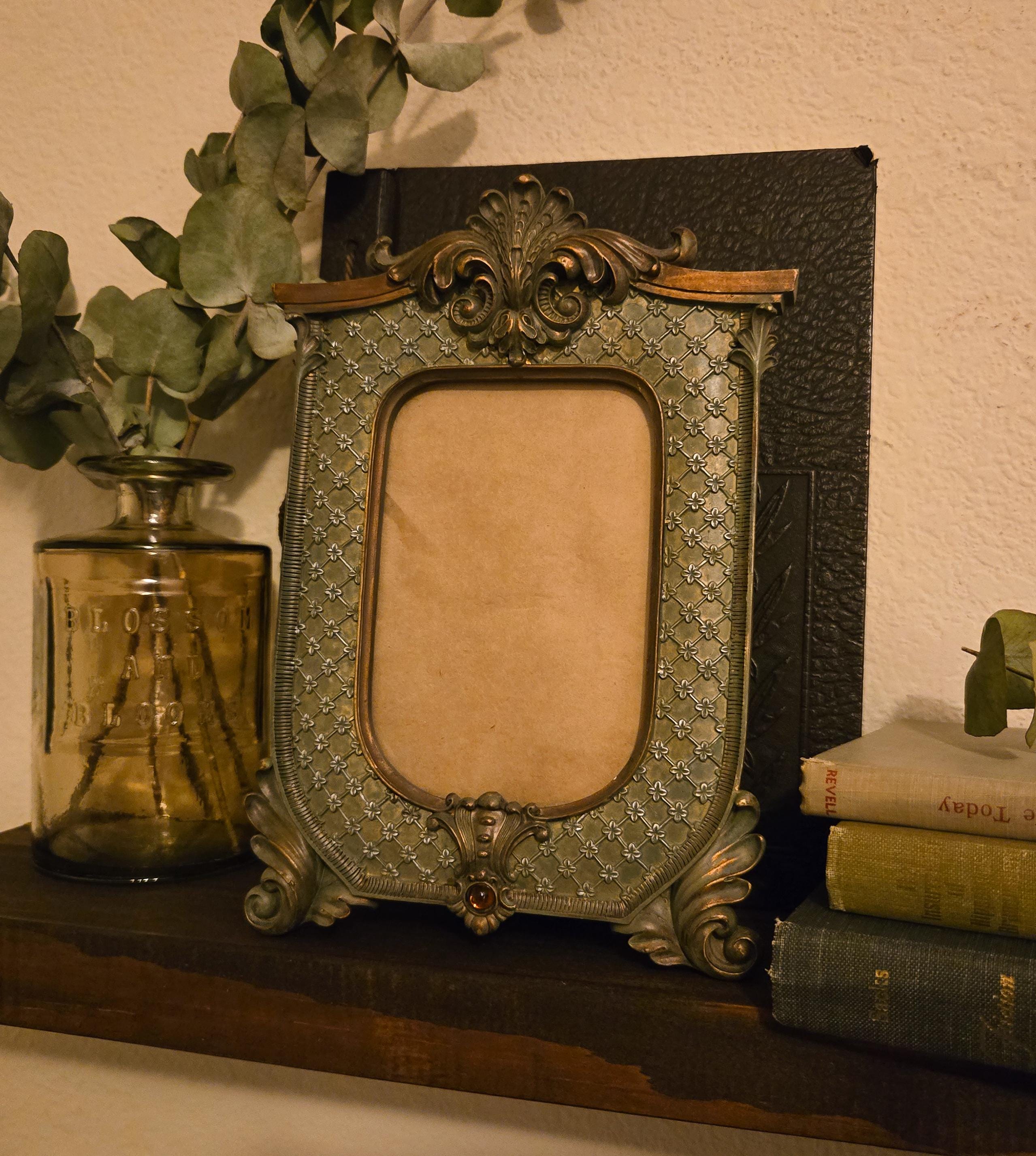 Ornate Green Frame - Etsy