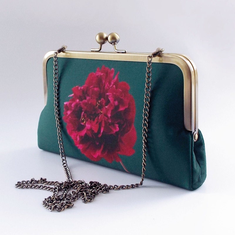 Hot Evening Bag Flower Bride Purse main image 1