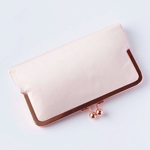 Pale gold clutch sale