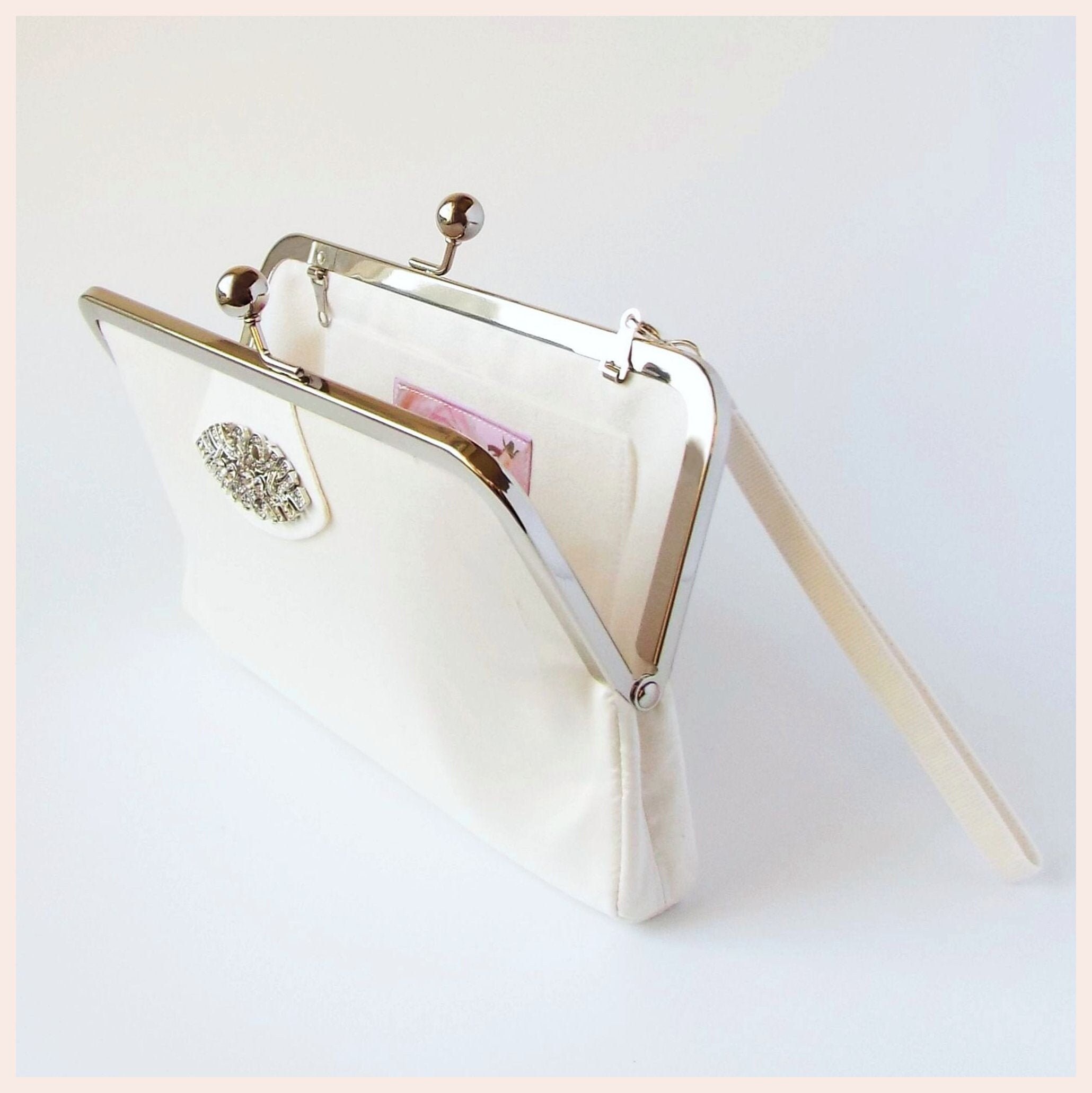 Wedding wristlet cheap purse