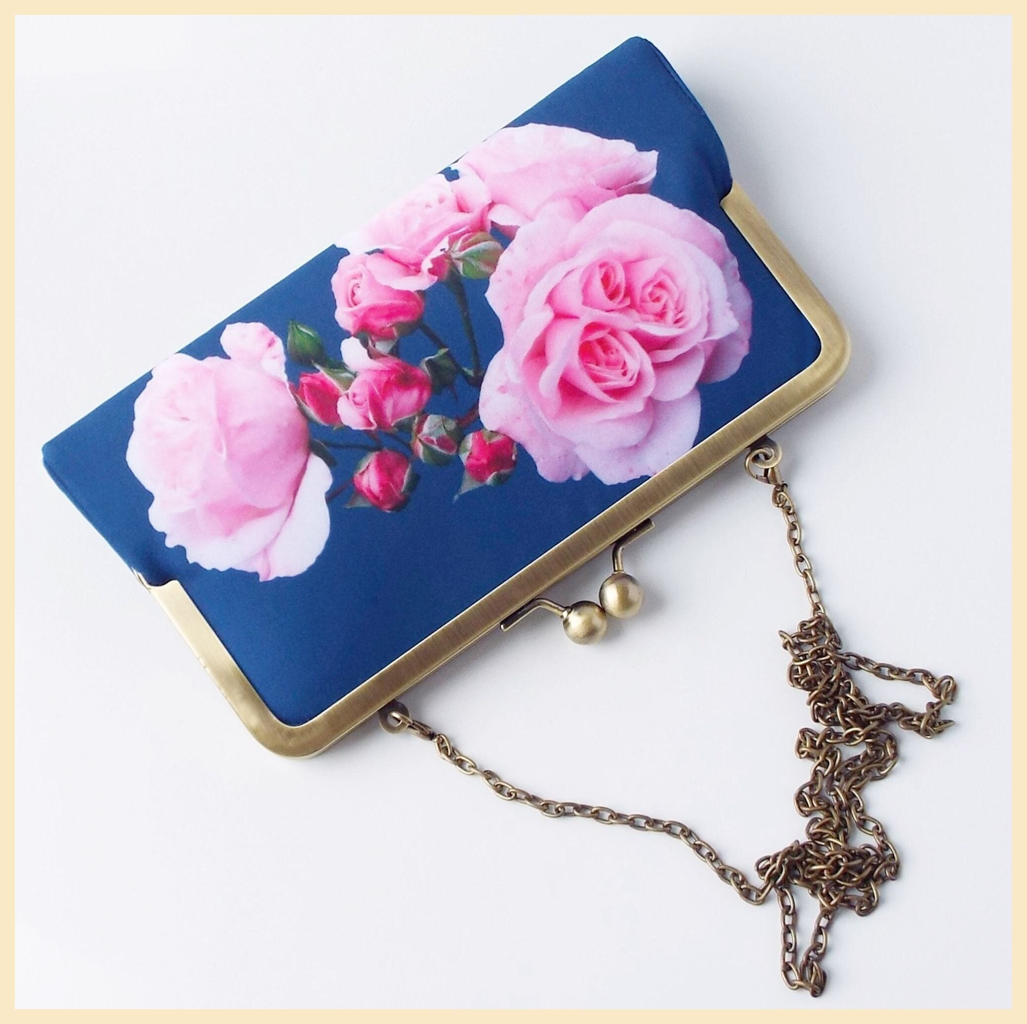 flower clutch bags uk