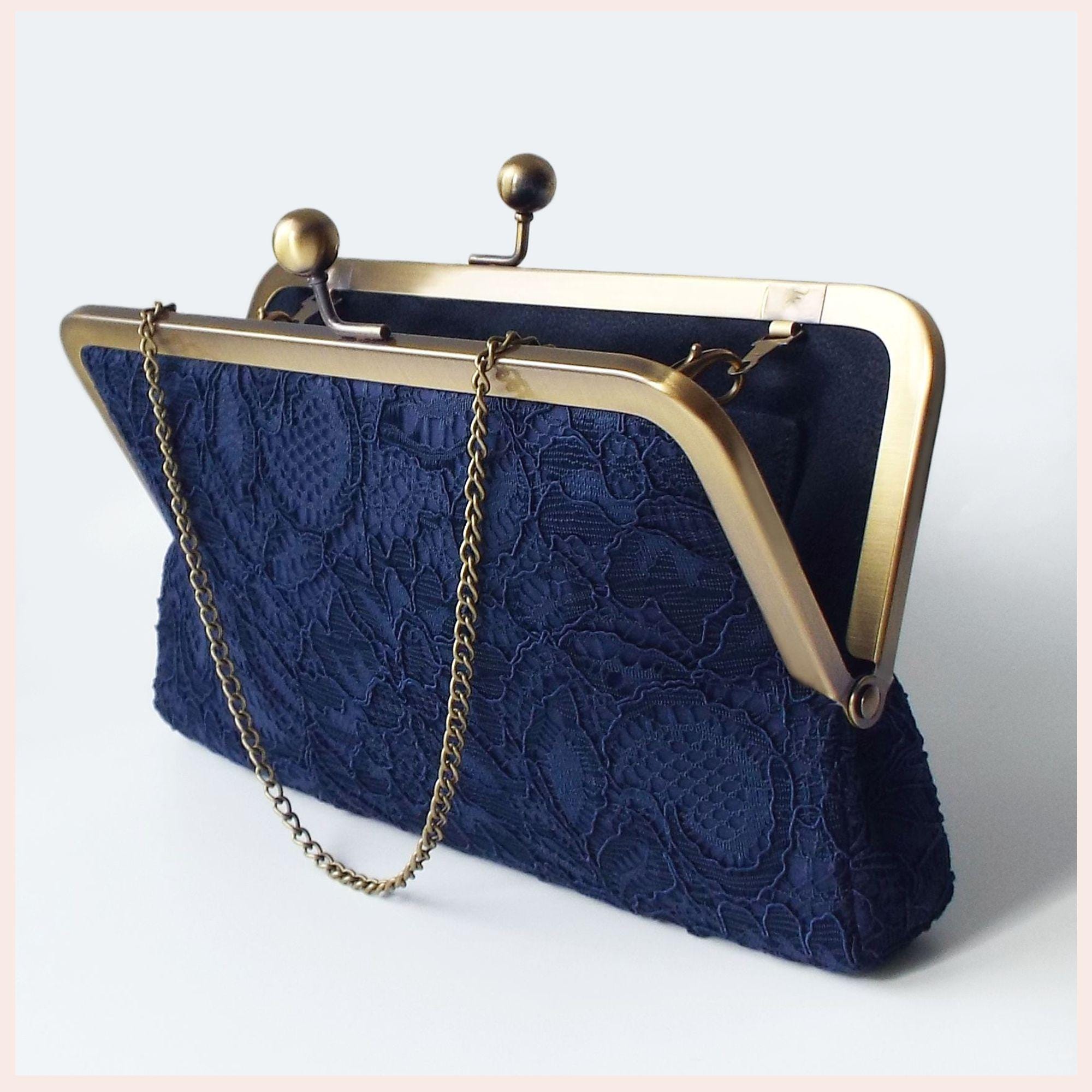 ショルダーバッグ ayako purse bag/NAVY Andie Crossbody | Navy Napa Luxe Leather