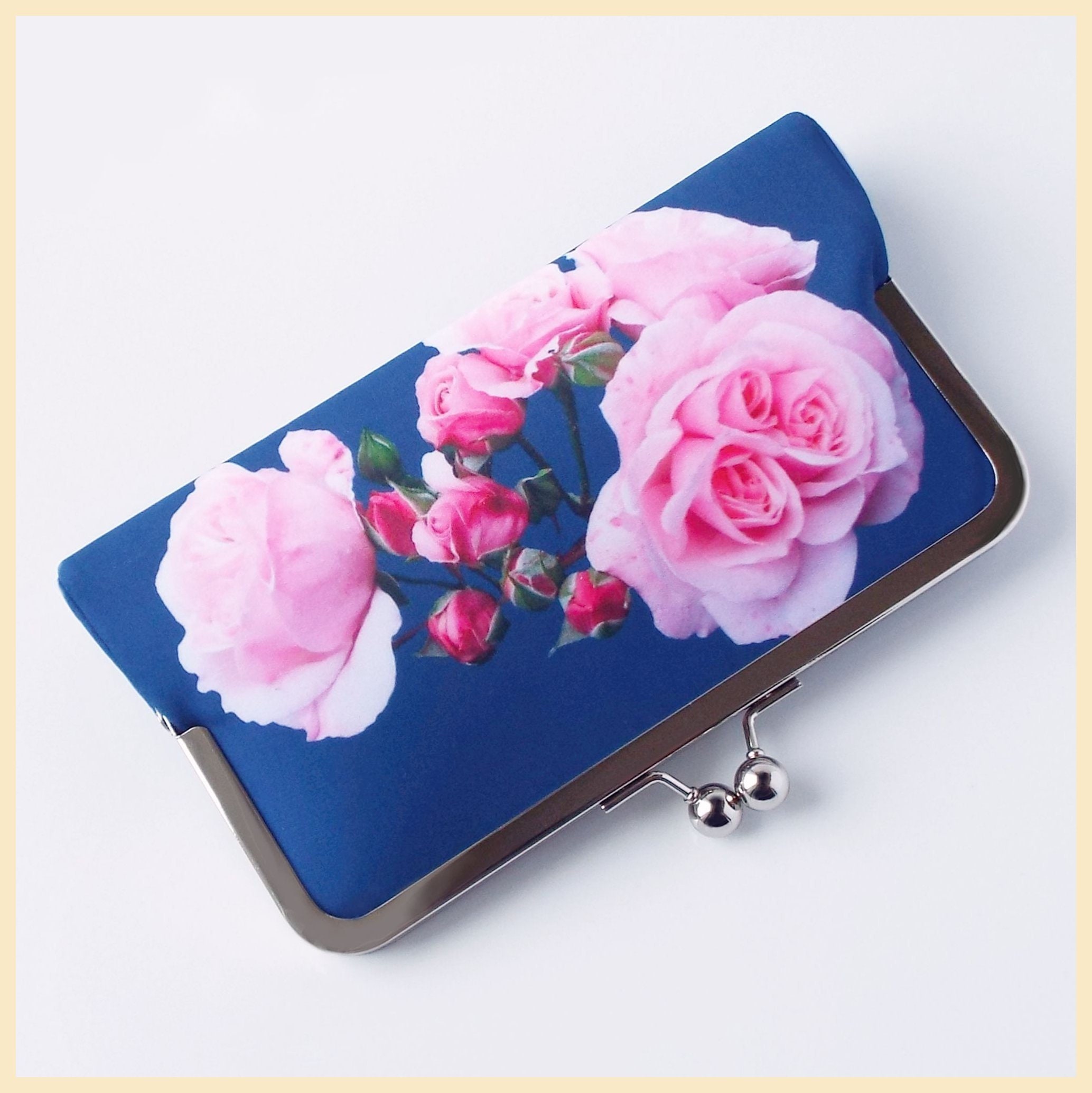 floral evening bag