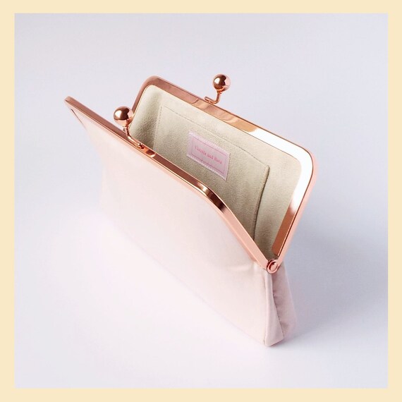 pale pink clutch