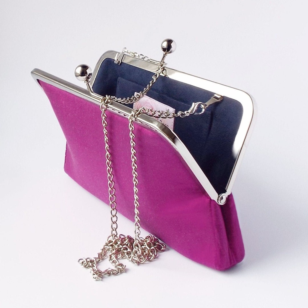 Womens Sequins Evening Envelope Clutch Bags Formal Cocktail Party - View #4